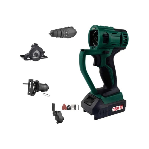 Мульти сет KLPRO KLMS18-20 18В, Li-ion-2шт, 2.0Ач, ,З/У, сумка + 20 аксес Мульти сет KLPRO KLMS18-20 18В, Li-ion-2шт, 2.0Ач, ,З/У, сумка + 20 аксес