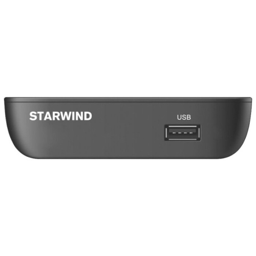 Ресивер DVB-T2 Starwind CT-160 черный Ресивер DVB-T2 Starwind CT-160 черный