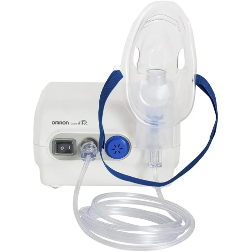 Ингалятор Omron NE-C28 Plus (NE-C28P-RU) компрессорный стационарный белый