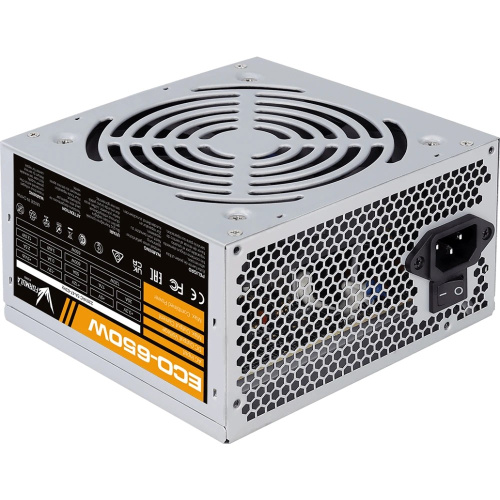 Блок питания Formula Eco-650W (ATX v2.3, 20+4P, 4P, 1xPCIe 6P, 2xSATA, 2xPATA, 1xFDD, 12cm fan)