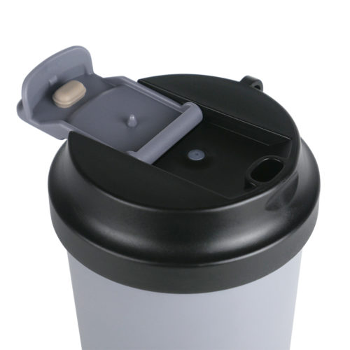 Термокружка LARA LR04-26 Gray серый/черн