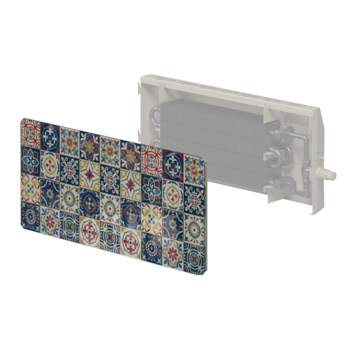 Настенный дизайн-конвектор Varmann Glasskon GLK H W O 115.550.1520 горизонтальный