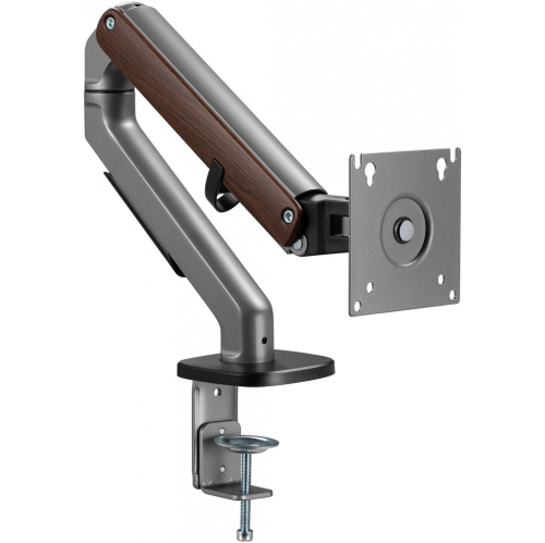 Кронштейн для мониторов Ultramounts UM 734WD серый/коричневый 17"-27" макс.7кг крепление к столешнице поворот и наклон