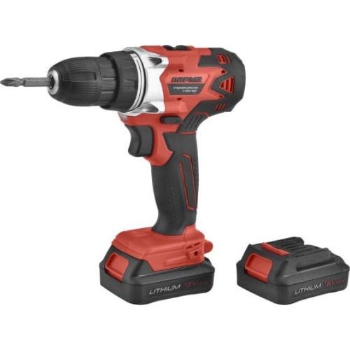 Дрель-шуруповерт ПАРМА ДША-02-1312/2Li (02.021.00006) 12В, 1,3Ач, 2акк.,2скор,,подсв, индик, кейс