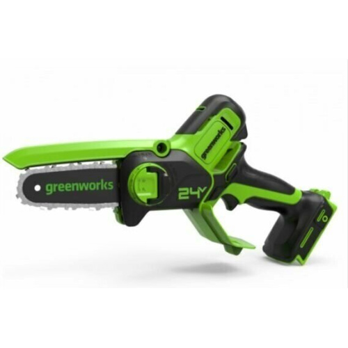 Цепная мини-пила аккумуляторная GreenWorks G24MCS10 24V без АКБ и ЗУ (2008207)