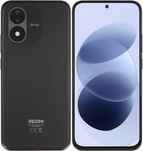 Смартфон Xiaomi REDMI Note 17 4/128 ГБ Чёрный