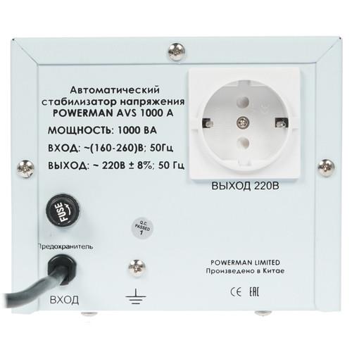Стабилизатор напряжения PowerMan AVS 1000A — дополнительный ракурс 4