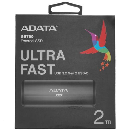 2048 ГБ Внешний SSD ADATA SE760 [ASE760-2TU32G2-CTI]