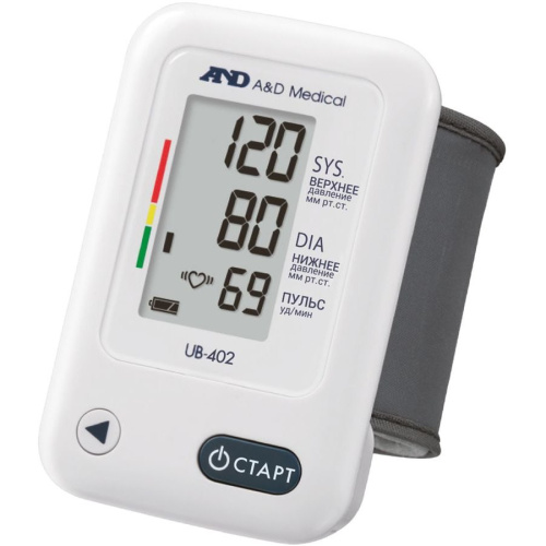 Тонометр запястный A&D UB-402 (I01029)