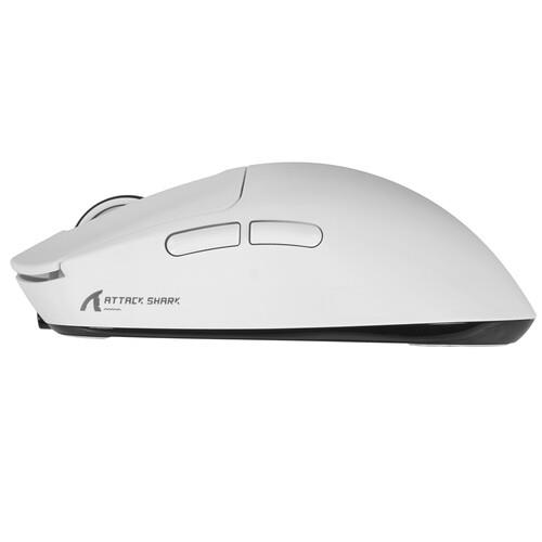 Мышь беспроводная/проводная Attack Shark X3 Max [SharkX3MaxWhite] белый
