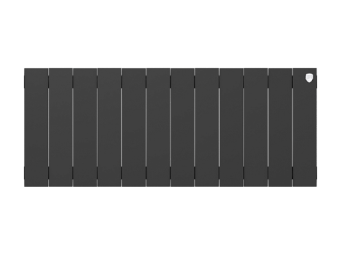 Биметаллический радиатор отопления Royal Thermo PianoForte 300 черный 12 секций