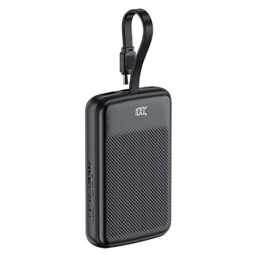 Внешний аккумулятор ACEFAST AF-M13-BK PD 22.5W Power Bank With Cable 10000Mah Black