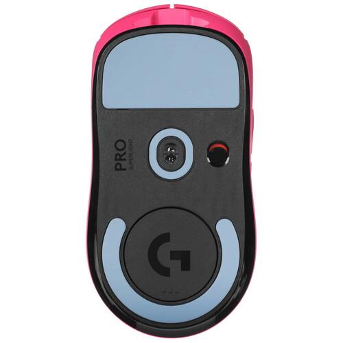 Мышь беспроводная Logitech G PRO X SUPERLIGHT [910-005960] розовый