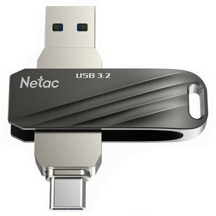 USB-флешка Netac US11 NT03US11C-032G-32BK 32GB USB3.0+TypeC Dual Flash Drive