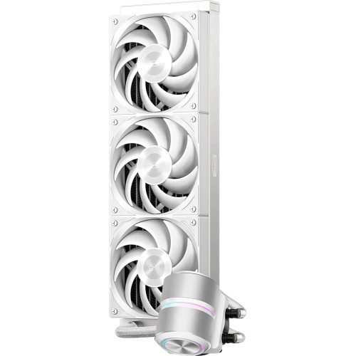 СВО PcCooler DE360 Pro WH White (300W, 360mm, ARGB Pump, Fans 3x120mm, 86.73CFM, 32dBA, 2200RPM/ height 57mm)