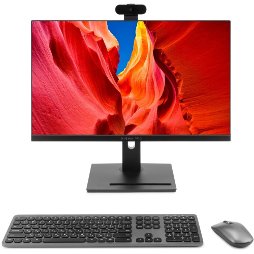Моноблок DIGMA PRO Vision DM23R3-ADXW01 23.8" Full HD, AMD Ryzen 3 5425U, 16ГБ DDR4, 512ГБ SSD, Windows 11 Pro, черный