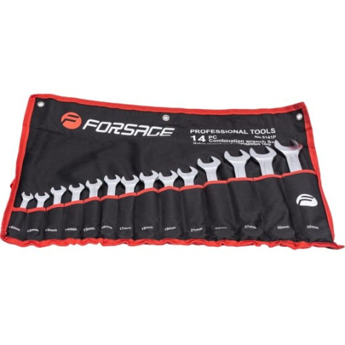 Набор ключей комбинированных Forsage F-5141 (9662) 14пр.