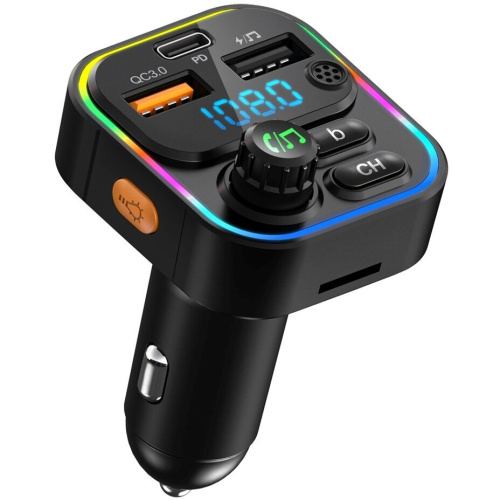 Автомобильный FM-модулятор ACV FMT-130B черный (40580) Автомобильный FM-модулятор ACV FMT-130B черный (40580)