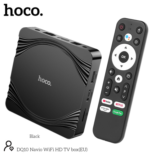 ТВ-приставка HOCO DQ10 WiFi HD черный ТВ-приставка HOCO DQ10 WiFi HD черный