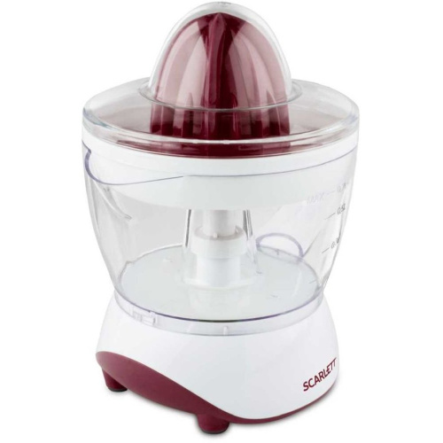 Соковыжималка цитрусовая Scarlett SC-JE50C06 белый/коричневый Соковыжималка цитрусовая Scarlett SC-JE50C06 белый/коричневый