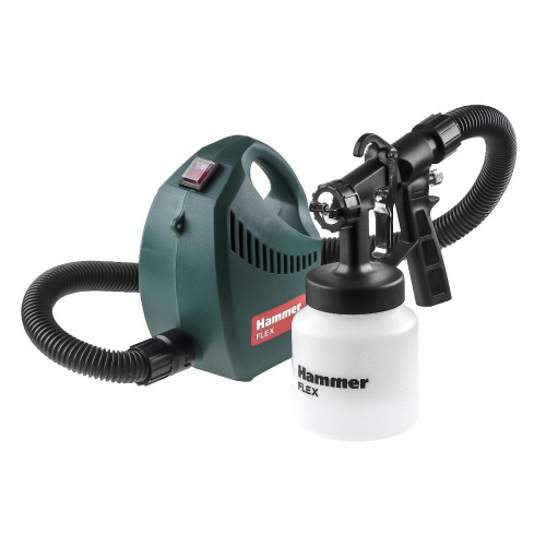 Краскопульт Hammer Flex PRZ500B 800мл бак, вязкость до 60 DIN