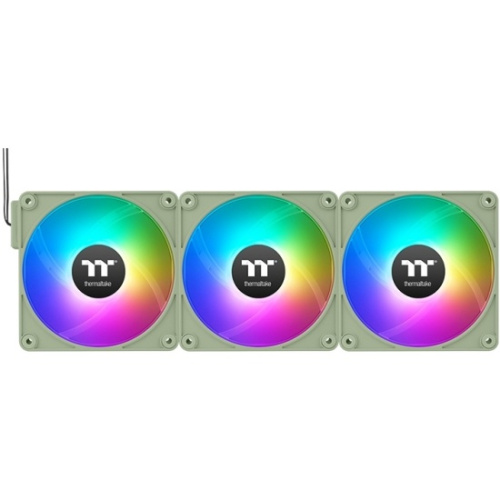 Вентилятор Thermaltake CT140 EX Sync Matcha реверсивный ARGB зеленый (CL-F199-PL14MG-A) 4-pin 32.8dB Ret