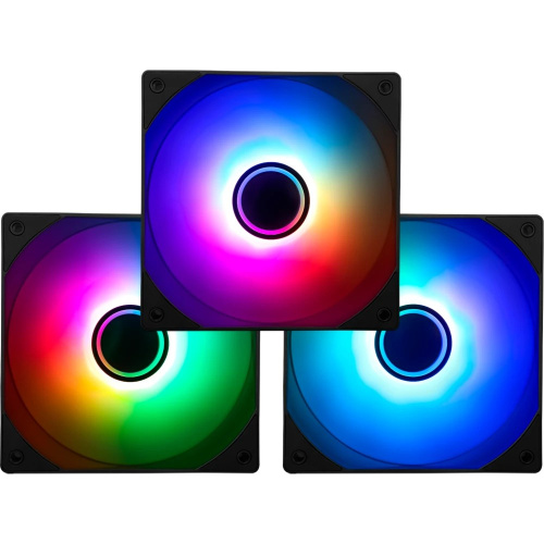 Комплект вентиляторов (3 шт.) Thermalright TL-C12B-S V3 x3 (TRTLC12BSV3.3P) / ARGB / 120mm PWM