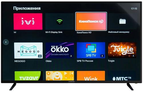 43" (108 см) LED-телевизор Harper 43F660TS черный