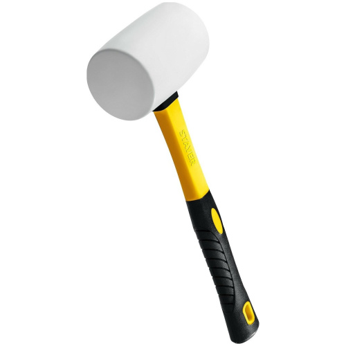 Белая резиновая киянка STAYER 20533-680 Белая резиновая киянка STAYER 20533-680