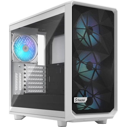 Корпус Fractal Design Meshify 2 RGB TG Clear Tint (FD-C-MES2A-08) без БП Midi-Tower, 4x140mm 2xUSB-A 3.2 + 1xUSB Type-C E-ATX, ATX
