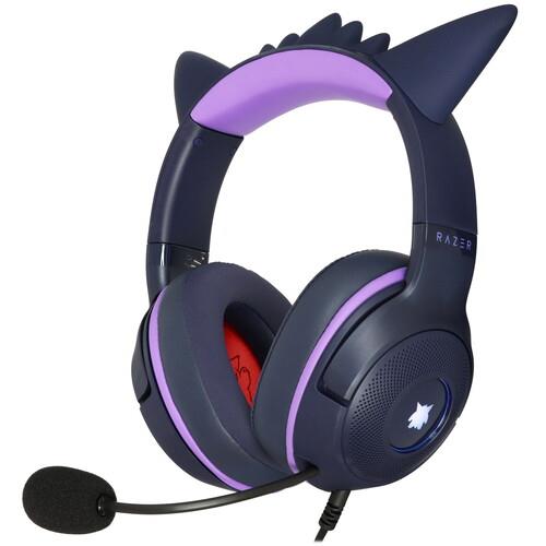 Проводные наушники Razer Kraken Kitty V2 Pokémon Gengar Edition  синий 2025