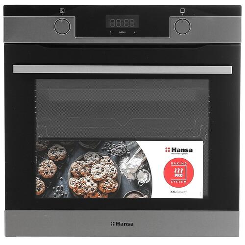 Электрический духовой шкаф Hansa BOEI683020 серебристый