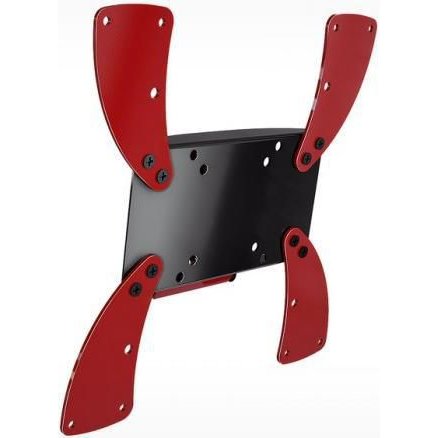 Кронштейн для телевизора Holder LCDS-5058 черный глянец 19"-47" до30кг наклон