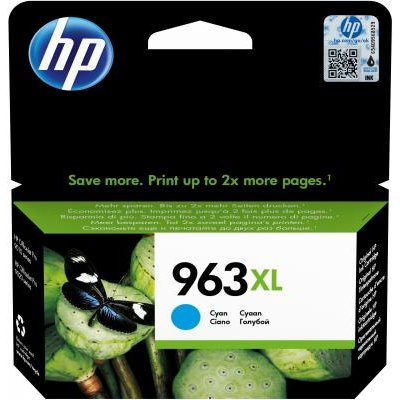 Картридж струйный HP 963 3JA23AE голубой (700стр.) для HP OfficeJet Pro 901x/902x/HP