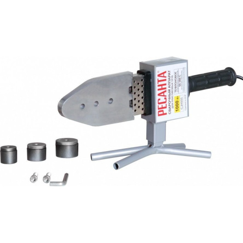 Аппарат для сварки ПВХ труб Ресанта АСПТ-1000А 65/96 Аппарат для сварки ПВХ труб Ресанта АСПТ-1000А 65/96