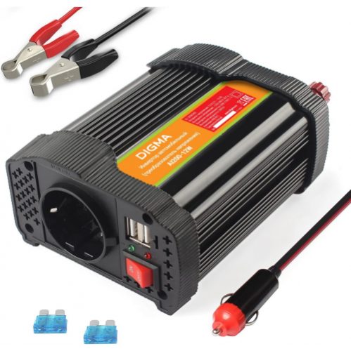Автоинвертор Digma AI200-12W Автоинвертор Digma AI200-12W