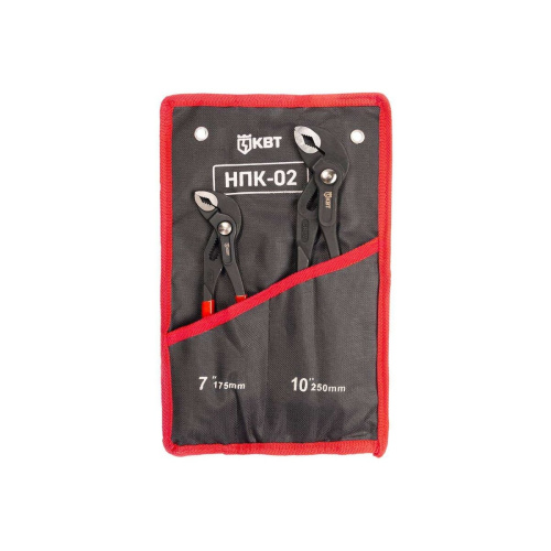 Набор клещей переставных КВТ НПК-02 Практик 92053