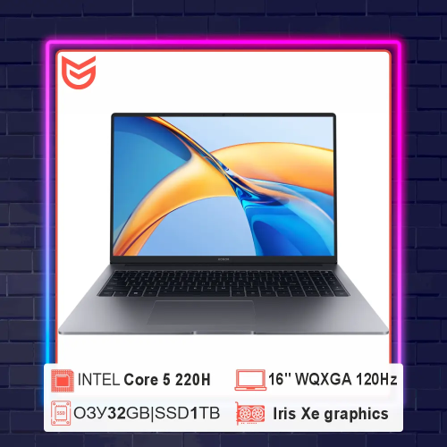 16" Ноутбук HONOR MagicBook X16 Plus 2025