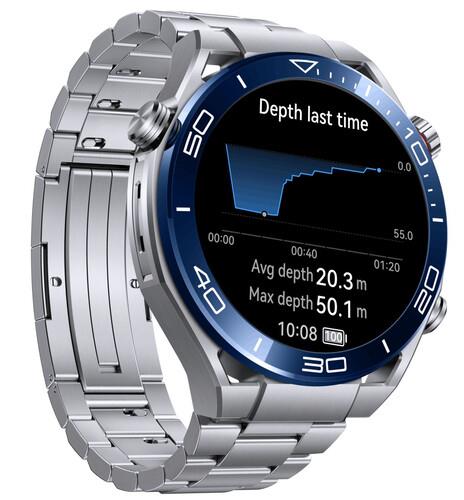 Смарт-часы HUAWEI WATCH Ultimate Steel + доп. ремешок