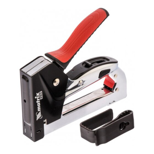 Степлер мебельный MATRIX 40917 стальной, быстрая загрузка Степлер мебельный MATRIX 40917 стальной, быстрая загрузка