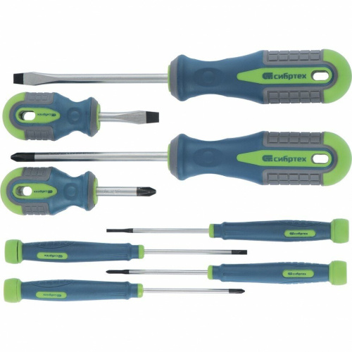 Набор отверток универсальный Сибртех 13375 8 предметов Набор отверток универсальный Сибртех 13375 8 предметов