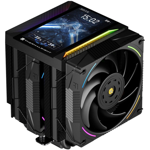 Кулер Thermalright Peerless Assassin Vision 120 Max ARGB Black LGA115X/1200/1700/1851AM4/AM5 (Dual Tower, 2x120mm ARGB PWM Fan, медное основание)