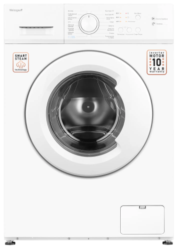 Стиральная машина Weissgauff WM 4506 Inverter Steam (с паром)