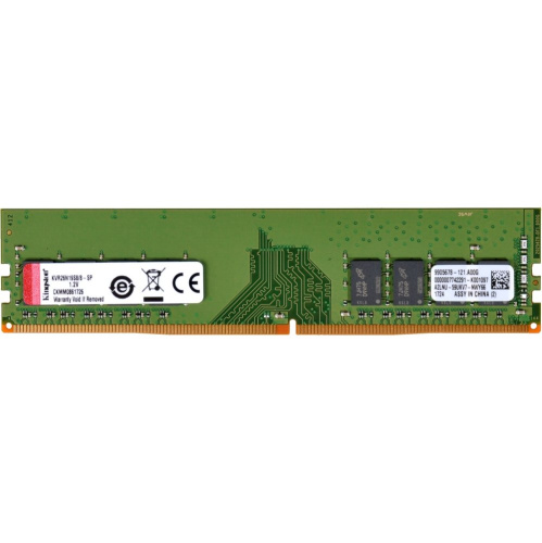 ОЗУ DDR4 16Gb 2666MHz Kingston KVR26N19S8/16 RTL PC4-21300 CL19 DIMM 288-pin 1.2В single rank