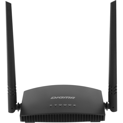 Роутер Digma (DWR-N301) N300 10/100BASE-TX черный