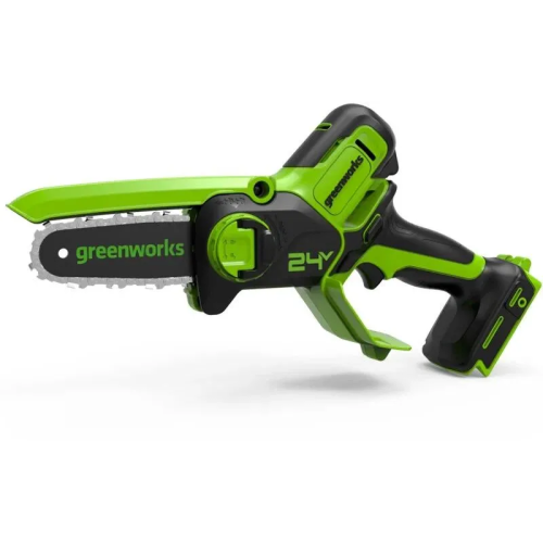 Цепная пила аккумуляторная GreenWorks G24MCS10 c АКБ и ЗУ (2008207UB)