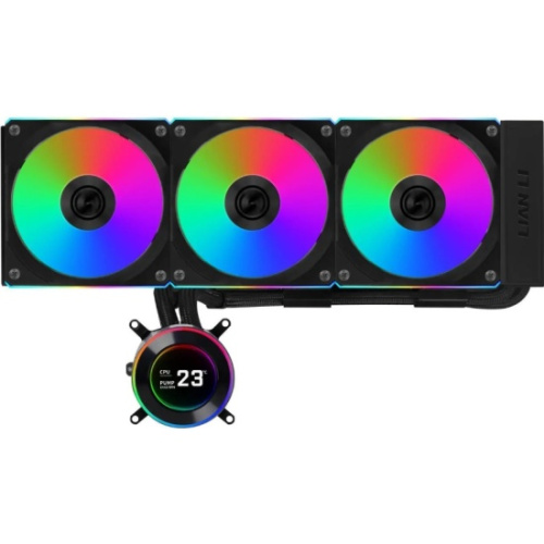 СВО Lian Li HydroShift II LCD-C 360R (GHS2LCD36RB Black) (G89.GHS2LCD36RB.R0) / 3x120mm ARGB PWM Fans