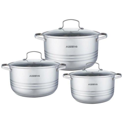 Набор кастрюль ALBERG AL-2007