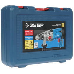 Дрель ударная Зубр ЗДУ-1100-2 ЭРМКМ2 кейс