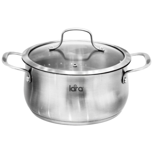 Кастрюля LARA LR02-354 Прованс 5.4л